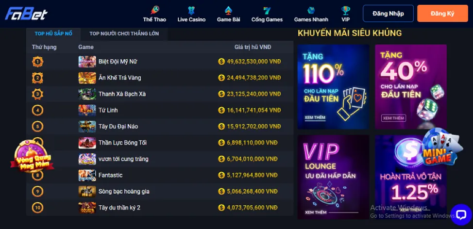 Mẹo chơi casino và nổ hũ 888b
